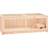 Outlet vidaXL Hamsterkäfig 104x52x38 cm Massivholz Tanne