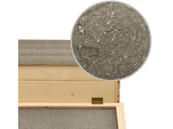 Hot vidaXL Hühnerkäfig Massivholz Kiefer 178x67x92 cm