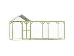 vidaXL Hühnerkäfig 4,5x1,5x2 m Imprägniertes Kiefernholz