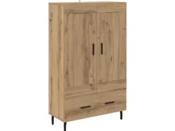 vidaXL Highboard Artisan-Eiche 69,5 x 31 x 115 cm Holzwerkstoff 882578