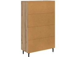 vidaXL Highboard Artisan-Eiche 69,5 x 31 x 115 cm Holzwerkstoff 882578