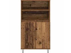 vidaXL Highboard Braun 60 x 36 x 110 cm Holzwerkstoff 879619