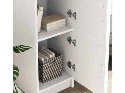 vidaXL Highboard 31,5 x 32 x 124 cm Holzwerkstoff 869346