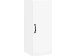 Discount vidaXL Highboard 34,5x34x180 cm Holzwerkstoff 3199073 Weiß