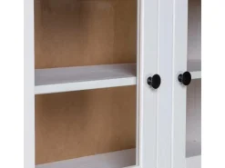 vidaXL Highboard Weiß 93x40,5x180 cm Kiefernholz Panama