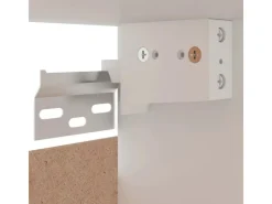 vidaXL Hängeschrank Weiß 60x31x60 cm Holzwerkstoff