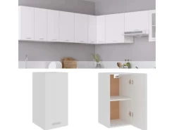 vidaXL Hängeschrank Weiß 29,5x31x60 cm Holzwerkstoff