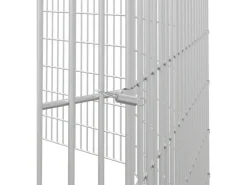 vidaXL Kaninchenkäfig 10 Paneele 54x60 cm Verzinktes Eisen vidaXL Freilaufgehege 10-teilig 54x60 cm Verzinktes Eisen