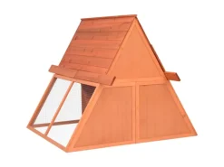 Discount vidaXL Kaninchenstall 152x127x109,5 cm Massivholz Tanne