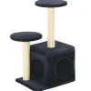 Outlet vidaXL Katzen-Kratzbaum Sisal 60 cm Dunkelblau