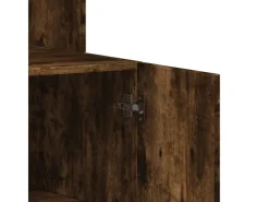 vidaXL Küchenschrank Räuchereiche 95x50x180 cm Holzwerkstoff