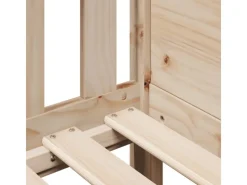 Online vidaXL Kinderbett Hausbett 70x140 cm Massivholz Kiefer2102249