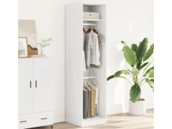 Online vidaXL Kleiderschrank 50x50x200 cm Holzwerkstoff 3307783 Weiß