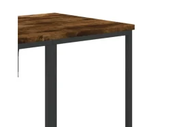 vidaXL Kleiderständer mit Ablagen Räuchereiche Holzwerkstoff 847861