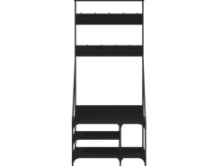 vidaXL Kleiderständer mit Schuhablage 80x40x184 cm 837862