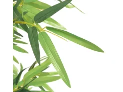 vidaXL Künstliche Bambuspflanze mit Topf 120 cm Grün