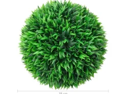 vidaXL Künstliche Buchsbaumkugeln 2 Stk 38 cm