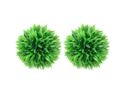 vidaXL Künstliche Buchsbaumkugeln 2 Stk 20 cm