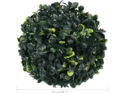 vidaXL Künstliche Buchsbaumkugeln 2 Stk 22 cm Modell 1