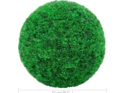 Outlet vidaXL Künstliche Buchsbaumkugeln 2 Stk 52 cm