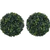 Online vidaXL Künstliche Buchsbaumkugeln 2 Stk 45 cm Modell 1