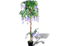 Discount vidaXL Künstliche Glyzinie mit Topf 120 cm