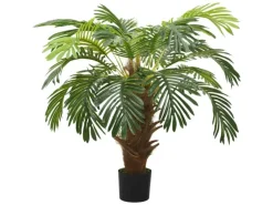 Clearance vidaXL Künstliche Palme Cycas mit Topf 90 cm Grün