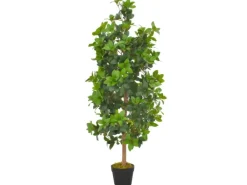 vidaXL Künstliche Pflanze Lorbeerbaum mit Topf Grün 120 cm Modell 1