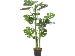 vidaXL Künstliche Pflanze Monstera mit Topf Grün 100 cm