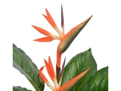 Best vidaXL Künstliche Pflanze Strelitzia mit Topf Rot 100 cm