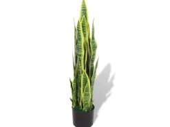 Discount vidaXL Künstliche Sansevieria Bogenhanf mit Topf 90 cm Grün