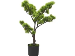 vidaXL Künstlicher Bonsai Pinus mit Topf 60 cm Grün Modell 1