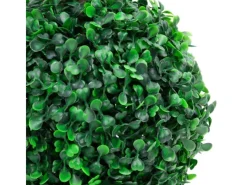 vidaXL Künstlicher Buchsbaum mit Topf Kugelform Grün 60 cm