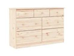 Sale vidaXL Kommode ALTA 112x35x73 cm Massivholz Kiefer