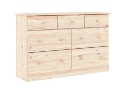 Sale vidaXL Kommode ALTA 112x35x73 cm Massivholz Kiefer
