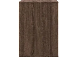 vidaXL Kommode Braun Eichen-Optik 60x41x58 cm Holzwerkstoff