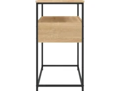 vidaXL Konsolentisch Sonoma-Eiche 75x40x75 cm Holzwerkstoff