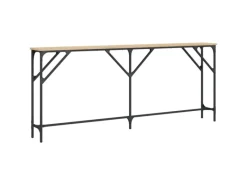 vidaXL Konsolentisch Sonoma-Eiche 180x23x75 cm Holzwerkstoff