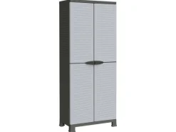 vidaXL Kunststoffschrank 68x39x171,5 cm Modell 3