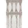 Sale vidaXL Makramee Vorhang Taupe 140x240 cm Baumwolle Modell 5