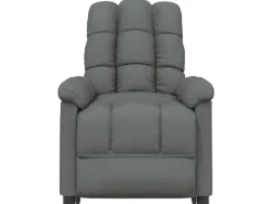 vidaXL Massagesessel Dunkelgrau Stoff Modell 32