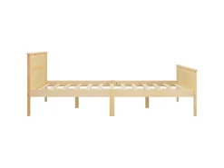 vidaXL Massivholzbett Kiefer 120x200 cm1115502