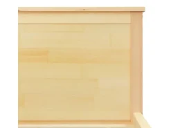 vidaXL Massivholzbett Kiefer 120x200 cm1115502