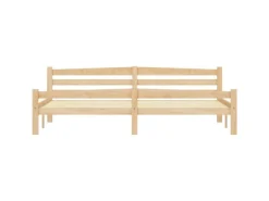 Clearance vidaXL Massivholzbett Kiefer 200x200 cm649481