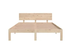 vidaXL Massivholzbett Kiefer 140x200 cm1137029