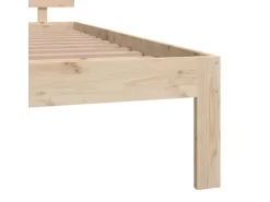 vidaXL Massivholzbett Kiefer 140x200 cm1137029