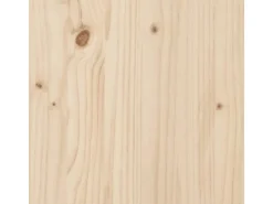 vidaXL Massivholzbett Kiefer 140x200 cm1137029