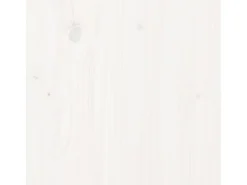 Hot vidaXL Massivholzbett Kiefer 140x190 cm Weiß1136550