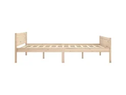 Clearance vidaXL Massivholzbett Kiefer 120x200 cm649512