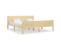 vidaXL Massivholzbett Kiefer 180x200 cm1115514